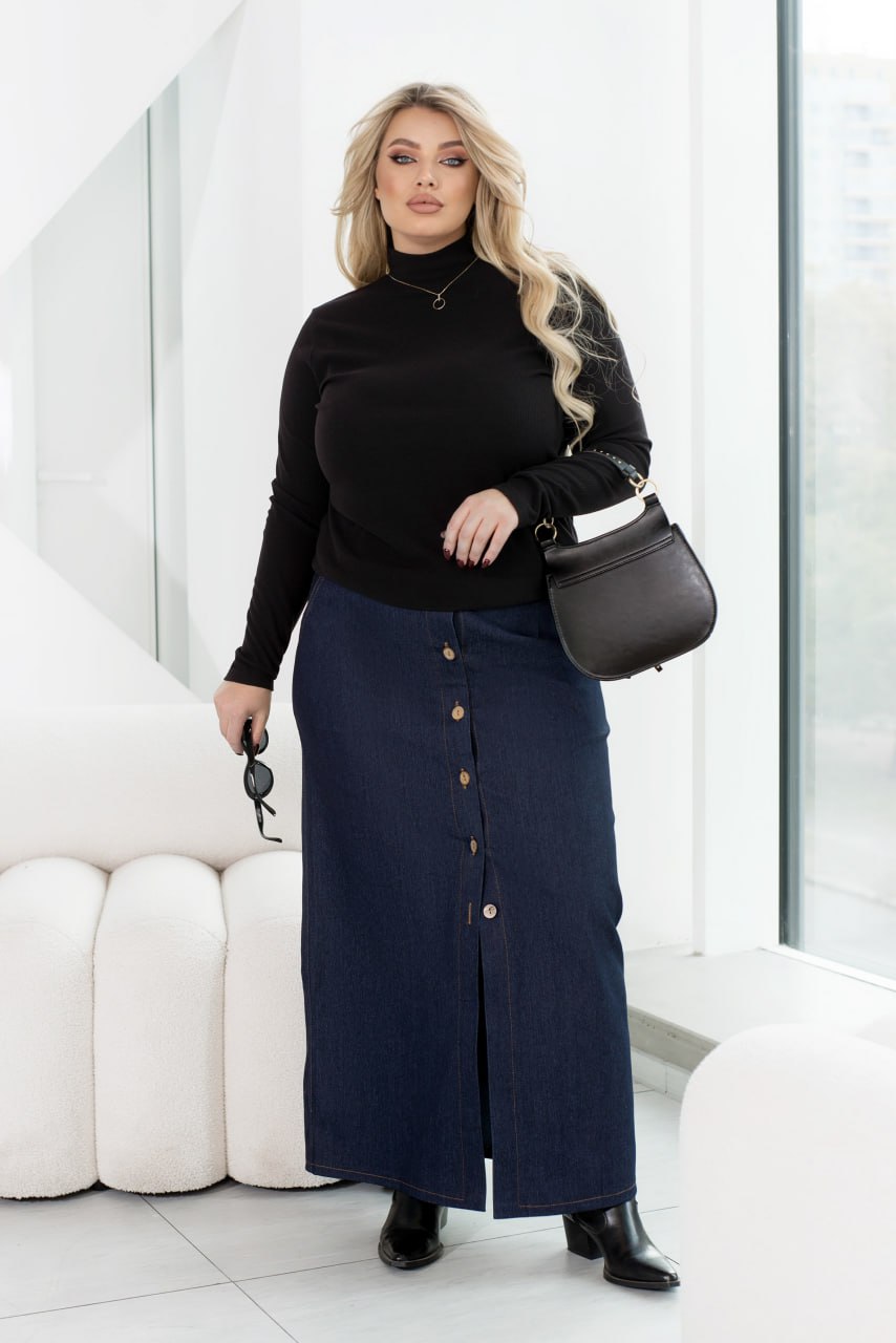 Brushed Angora Rib Turtleneck Sweater with Long Sleeves and Slim Fit