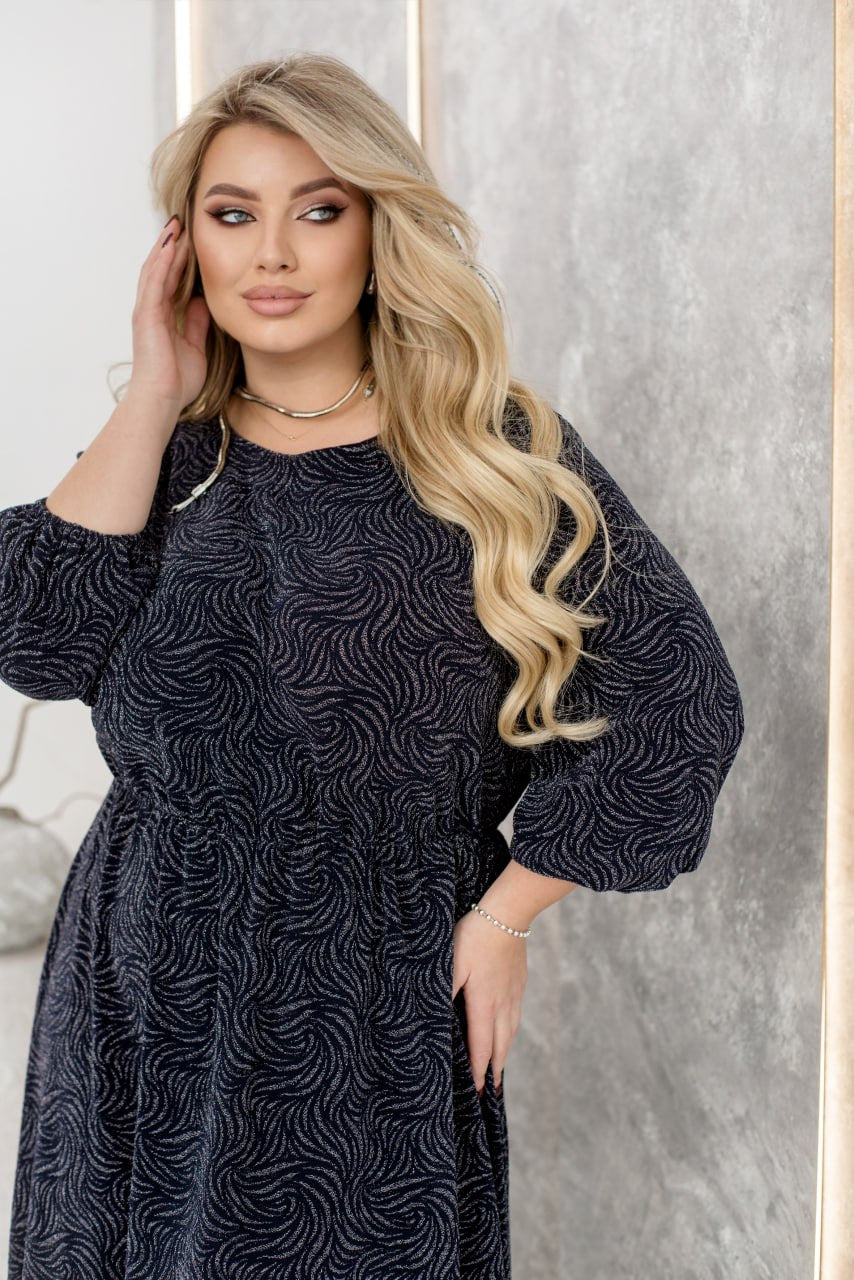 Evening Maxi Dress Belted Glitter Crepe Pleated Hem Plus Size