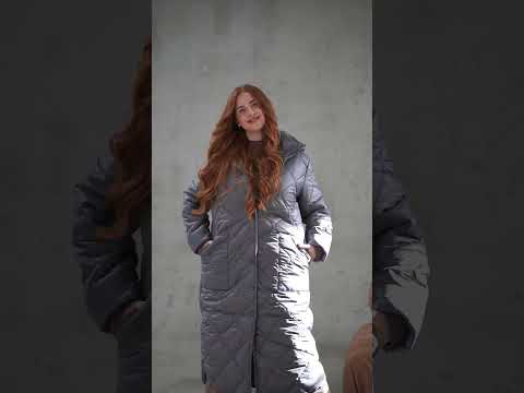 ackets Casual Straight Cut Plashchivka Synthepon-Silicon Hooded Plus Size